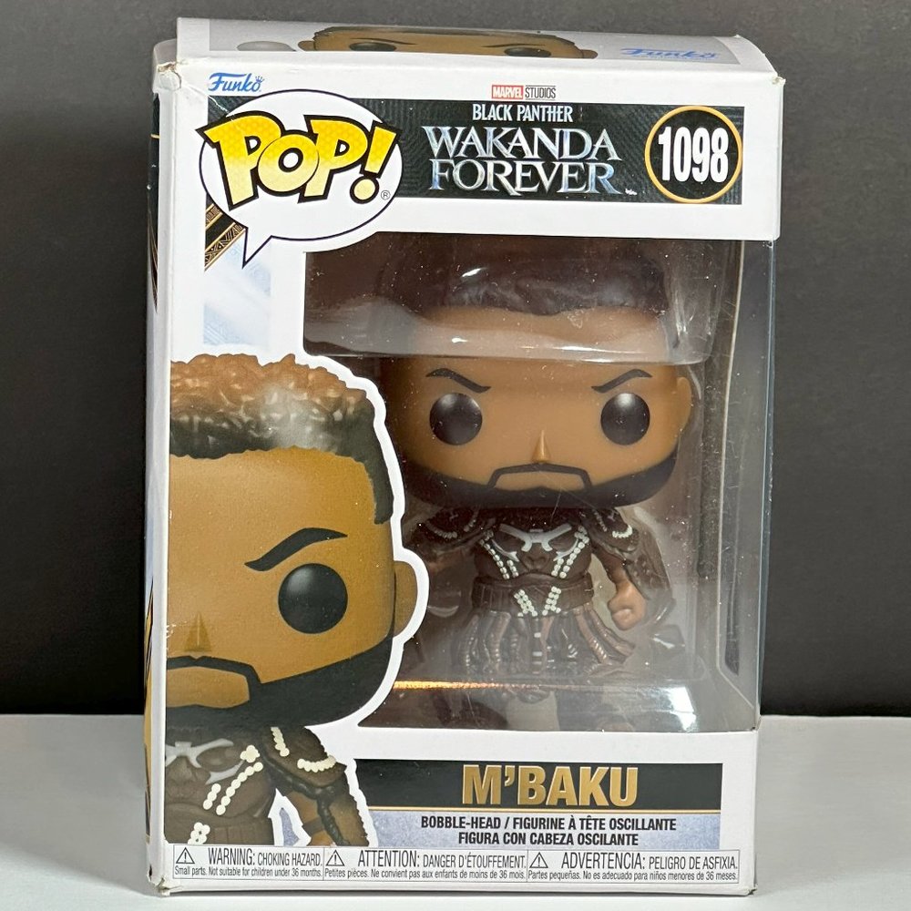 Funko Pop! Vinyl: Marvel Wakanda Forever - M'Baku #1098